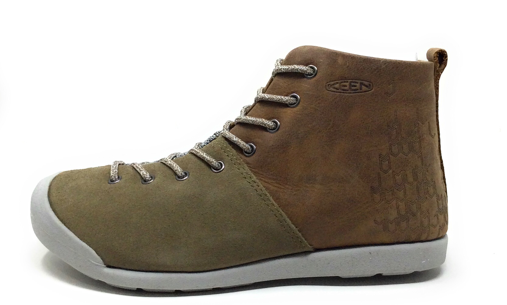 Keen Womens East Side Bootie Side Lace Pale Olive Gargoyle Size